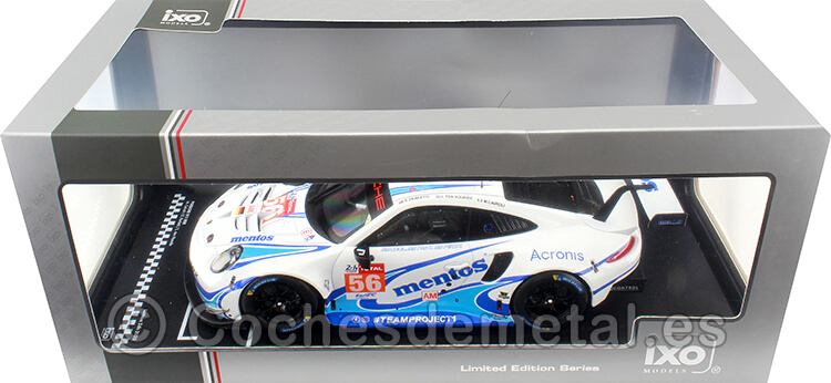 2020 Porsche 911 RSR Nº56 Cairoli/Perfetti/Voorde 24h LeMans 2020 1:18 IXO Models LEGT18059