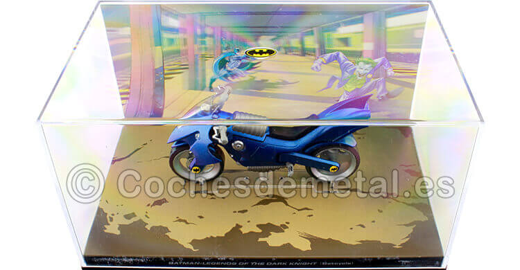 2005 Batman Automobilia Batmobile Legends Of The Dark Knight Batcycle 1:43 Salvat BAT038