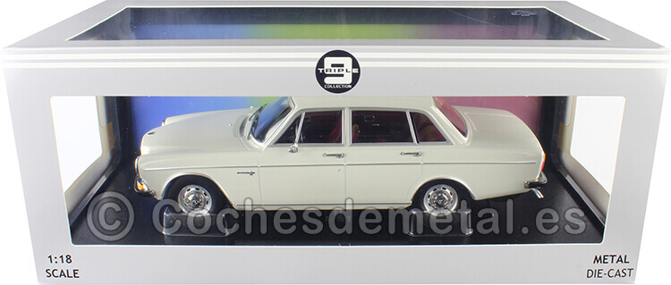 1970 Volvo 164 Blanco Cascada 1:18 Triple-9 1800374