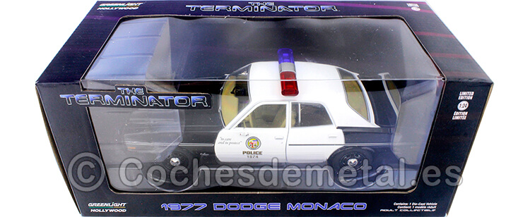 1977 Dodge Monaco Police Terminator 1:24 Greenlight 84101