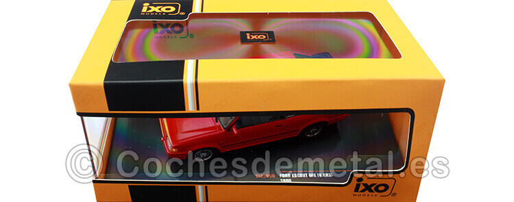1990 Ford Escort Mk IV XR3i Rojo 1:43 IXO Models CLC395N