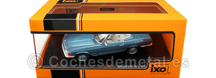 1979 Mercedes-Benz 280 SL Convertible (R107) Azul Metalizado 1:43 IXO Models CLC458N