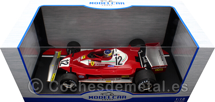 1977 Ferrari 312 T2B Nº12 Carlos Reutemann GP F1 Suecia 1:18 MC Group 18625F