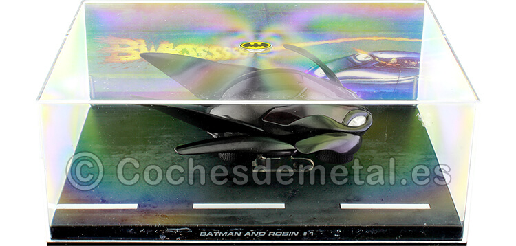 2009 Batman Automobilia Batmobile Batman And Robin Nº1 Negro 1:43 Salvat BAT015