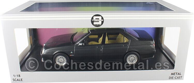 1994 Alfa Romeo 164 Q4 Gris Oscuro Metalizado/Negro 1:18 Triple-9 1800325