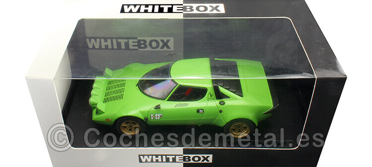 1975 Lancia Stratos HF Verde Claro 1:24 WhiteBox 124158